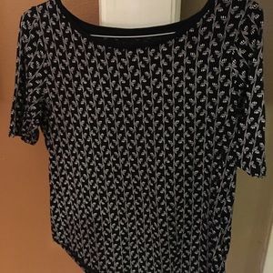 Ann Taylor Navy top